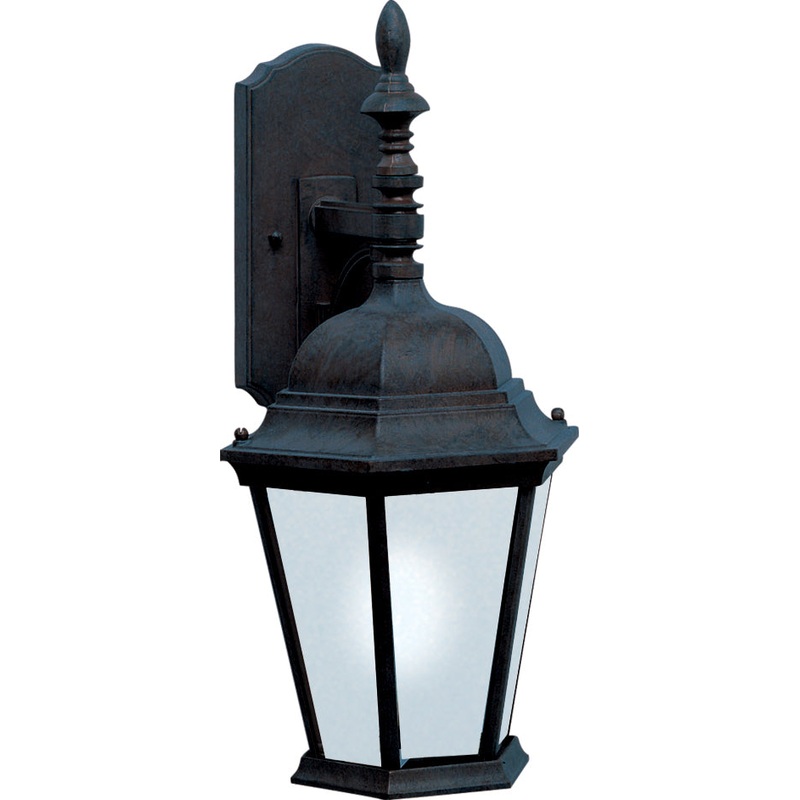 Maxim 65104BK Westlake LED E26 LED Outdoor Wall Sconce, Black