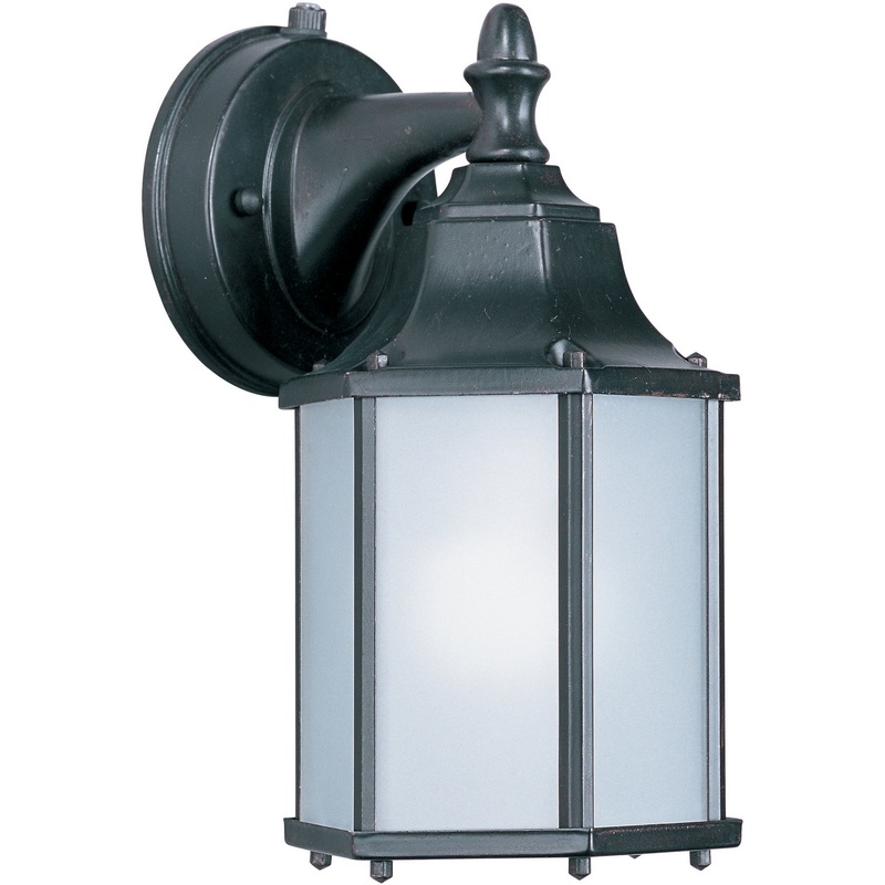 Maxim 66926EB Builder Cast LED E26 LED Outdoor Wall Sconce, Empire Bronze