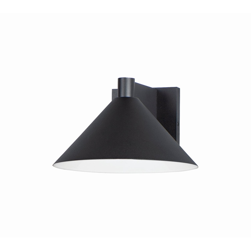 Maxim 86143BK Conoid LED LED Outdoor Wall Sconce, Black