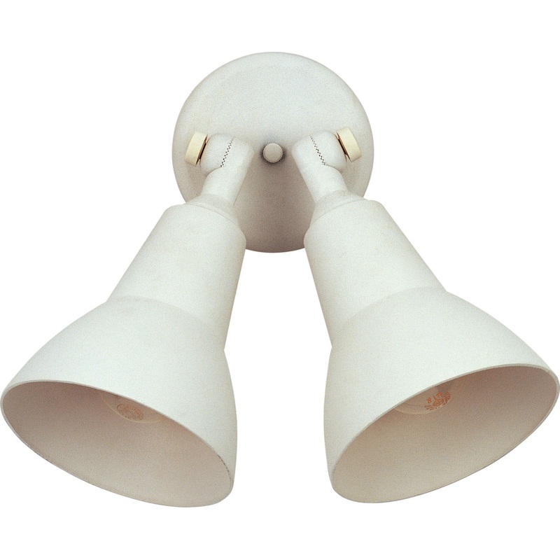 Maxim 92008WT Spots Two Light Outdoor Wall Lantern, White