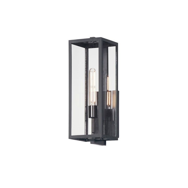 Maxim 30091CLDBZ Catalina One Light Outdoor Wall Sconce, Dark Bronze