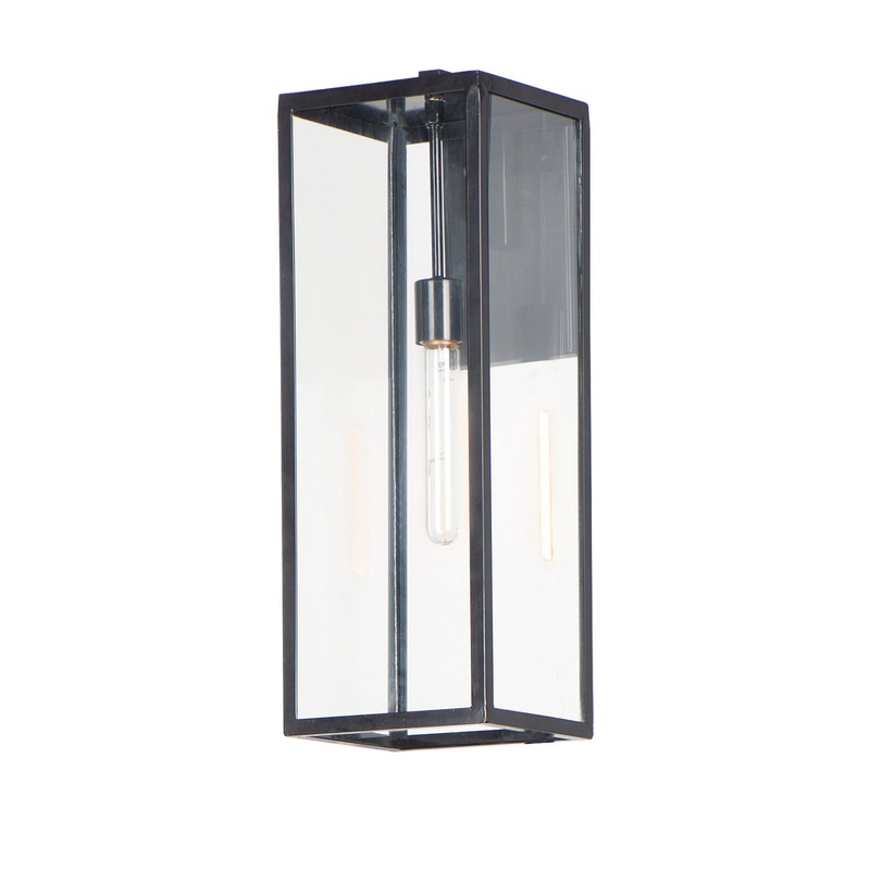 Maxim 30094CLDBZ Catalina One Light Outdoor Wall Lantern, Dark Bronze