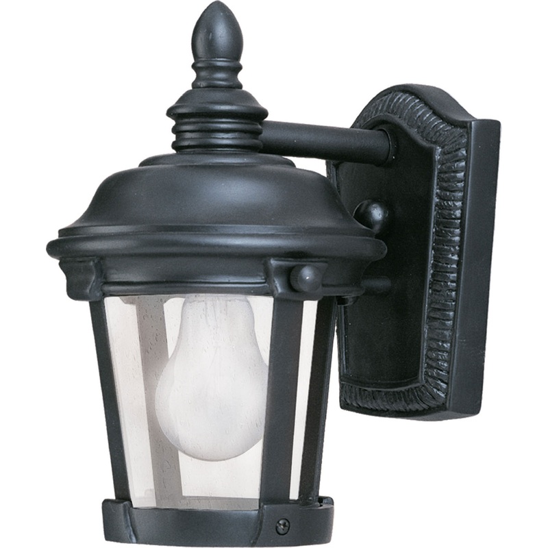 Maxim 3026CDBZ Dover DC One Light Outdoor Wall Lantern, Bronze