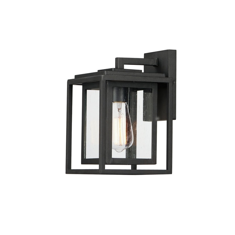 Maxim 3032CDBK Cabana One Light Outdoor Wall Sconce, Black