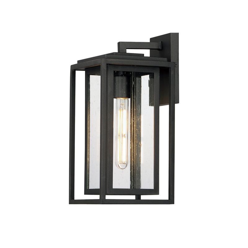 Maxim 3033CDBK Cabana One Light Outdoor Wall Sconce, Black