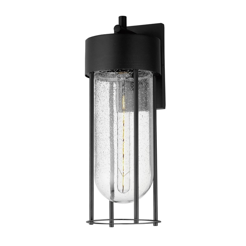 Maxim 30584CDBK Millennial One Light Outdoor Wall Sconce, Black