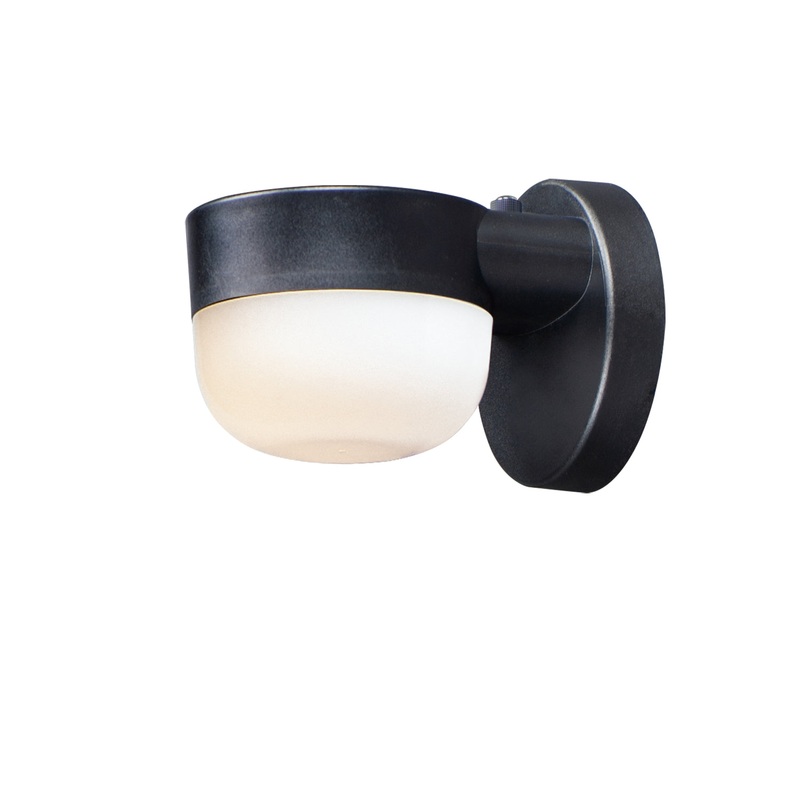 Maxim 51115FTBK Michelle LED Outdoor Wall Sconce, Black