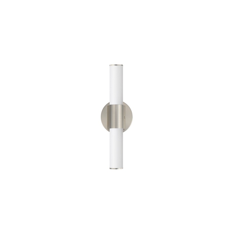 Maxim 52500WTSN Tubo LED Bath Vanity, Satin Nickel