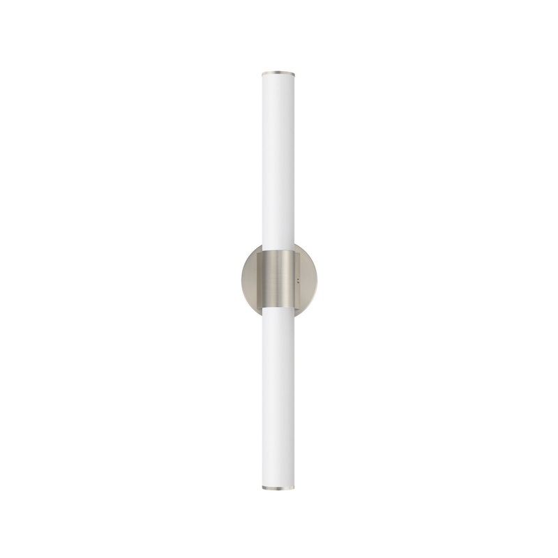 Maxim 52504WTSN Tubo LED Bath Vanity, Satin Nickel