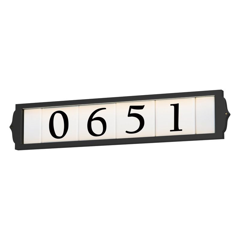 Maxim 53650BK Address LED Address Frame, Black