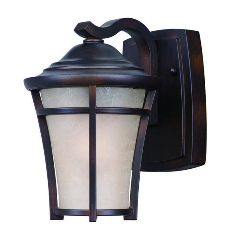 Maxim 55502LACO Balboa DC LED E26 LED Outdoor Wall Sconce, Copper Oxide