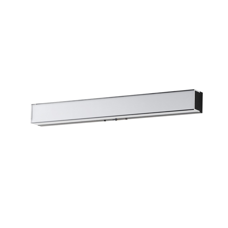 Maxim 59002CLFTBK Edge LED Bath Vanity, Black