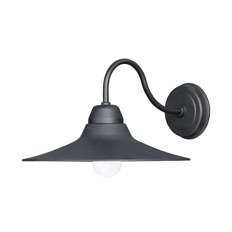 Maxim 10114BK Dockside One Light Outdoor Wall Lantern, Black