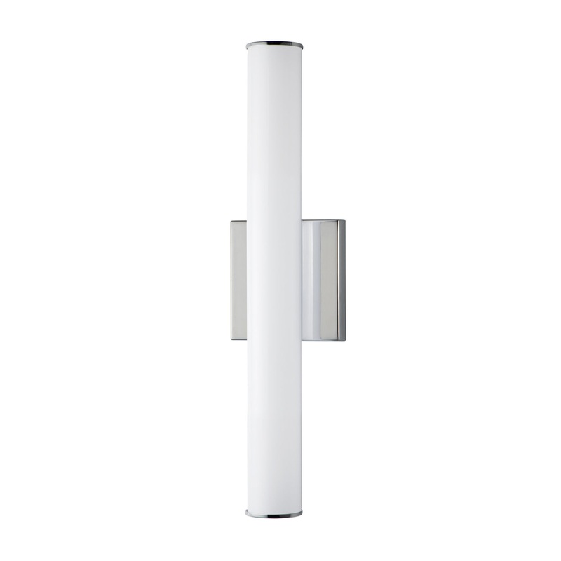 Maxim 52100PC Rail LED Bath Vanity, Polished Chrome