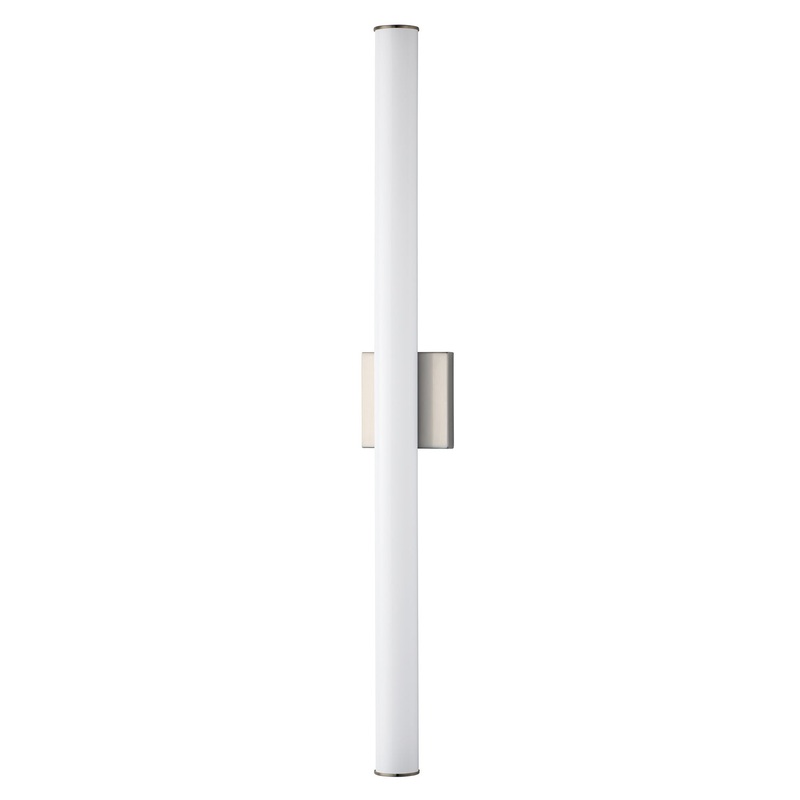 Maxim 52104SN Rail LED Bath Vanity, Satin Nickel