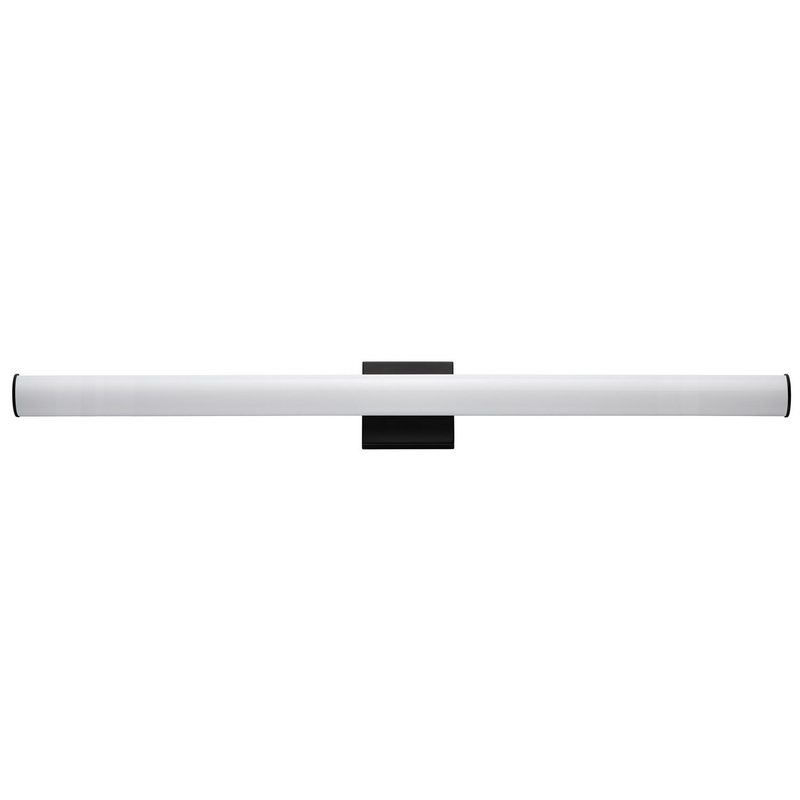 Maxim 52105BK Rail LED Bath Vanity, Black