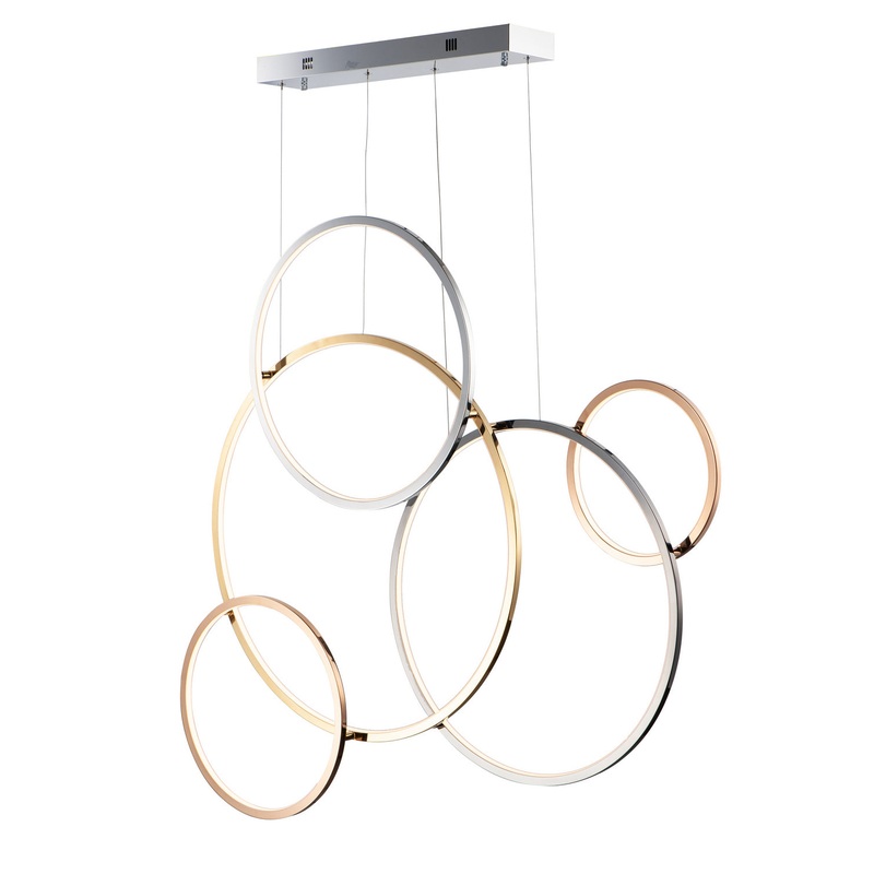 ET2 E20377-MPLT Union LED Pendant, Multi-Plated