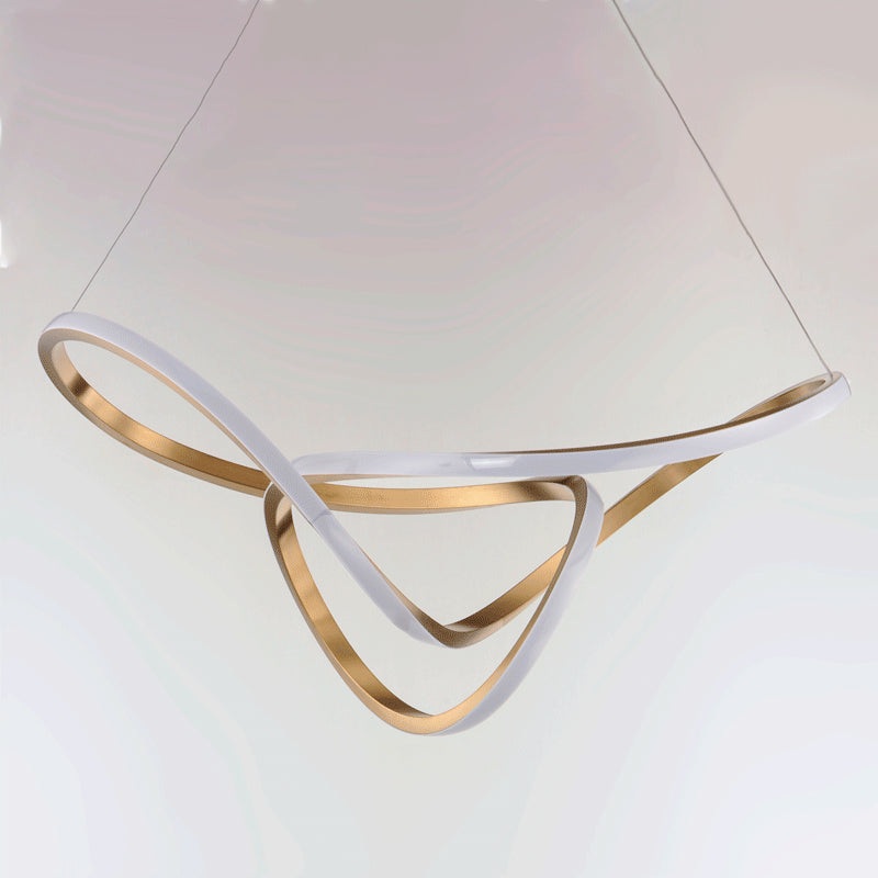ET2 E20454-BCN Perpetual LED Pendant, Brushed Champagne