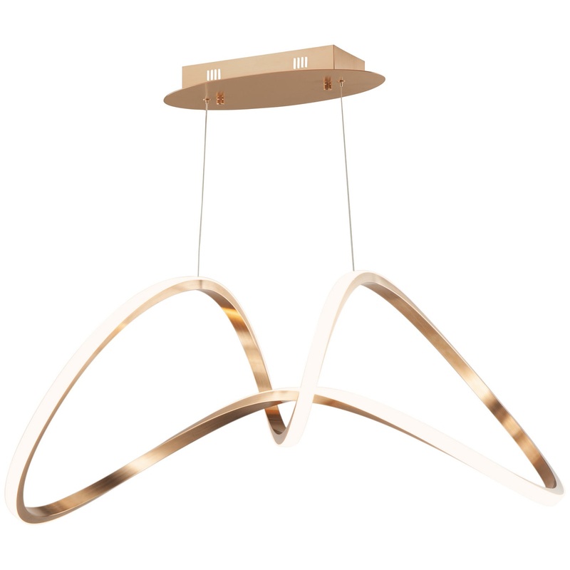 ET2 E20455-BCN Perpetual LED Pendant, Brushed Champagne