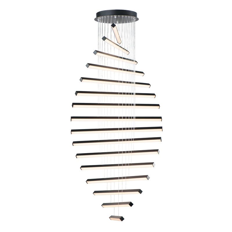 ET2 E21379-BK Hover LED Pendant, Black