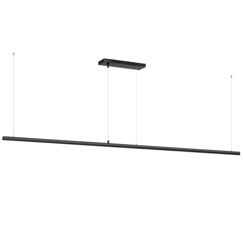 ET2 E26008-90BK Continuum LED Linear Pendant, Black