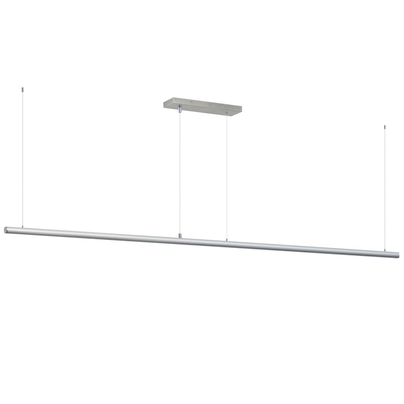 ET2 E26008-90SA Continuum LED Linear Pendant, Satin Aluminum
