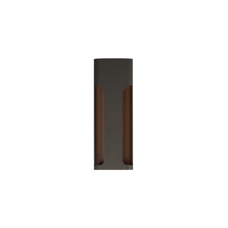 ET2 E30214-ABZ Maglev LED Outdoor Wall Lamp, Architectural Bronze