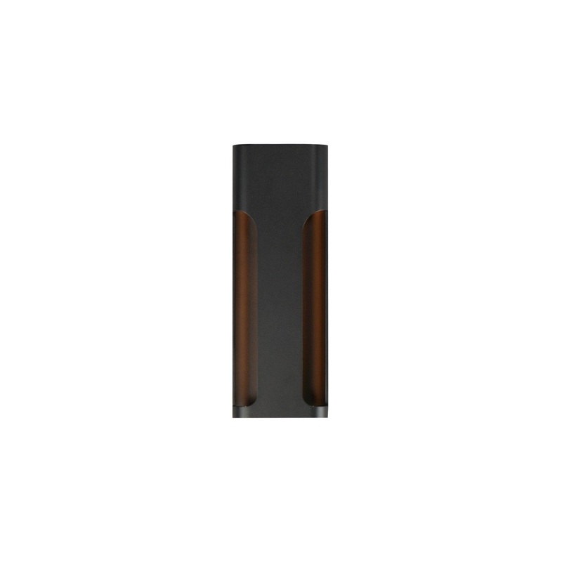 ET2 E30214-BK Maglev LED Outdoor Wall Lamp, Black