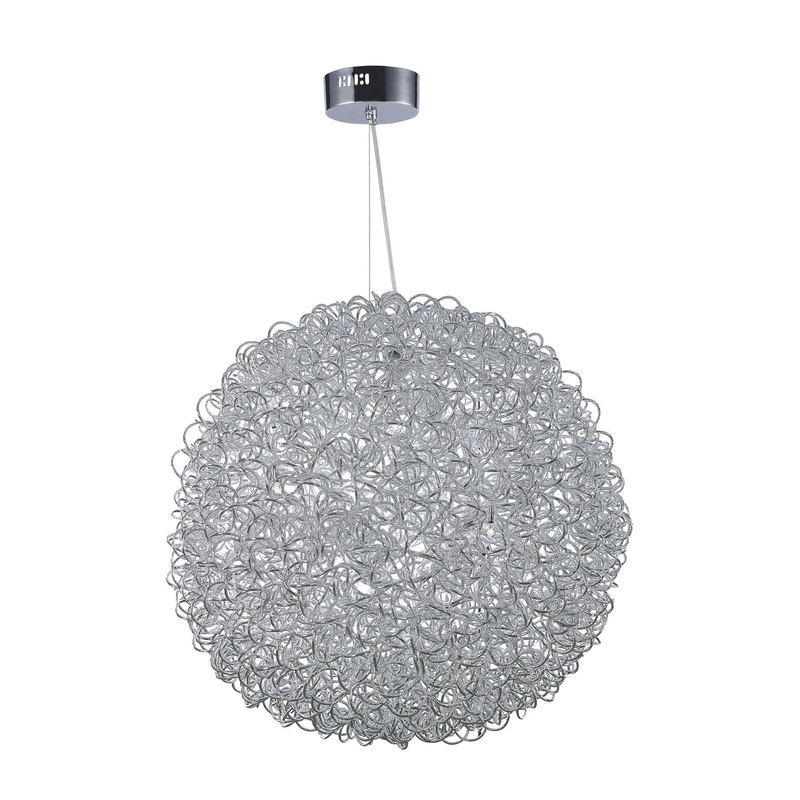 ET2 E32576-PC Dazed LED Pendant, Polished Chrome