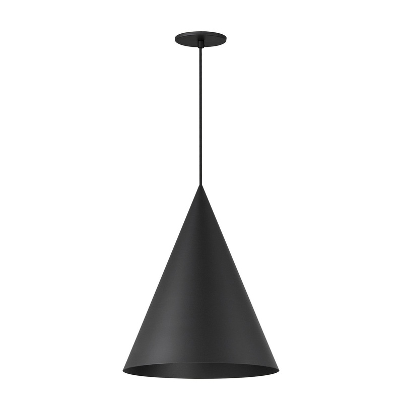 ET2 E34501-BK Pitch LED Pendant, Black