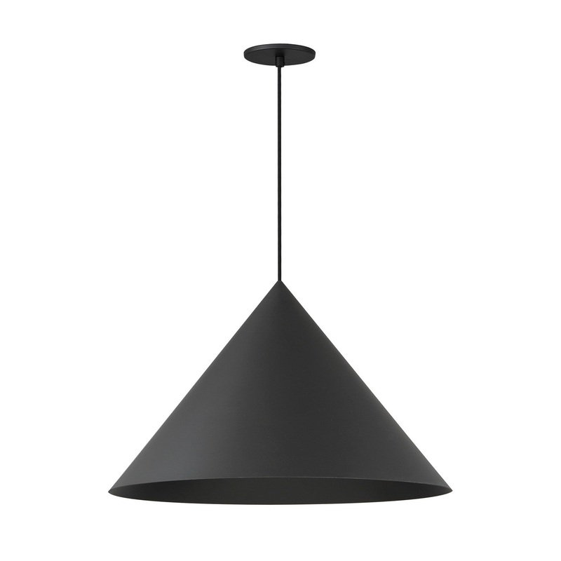 ET2 E34502-BK Pitch LED Pendant, Black