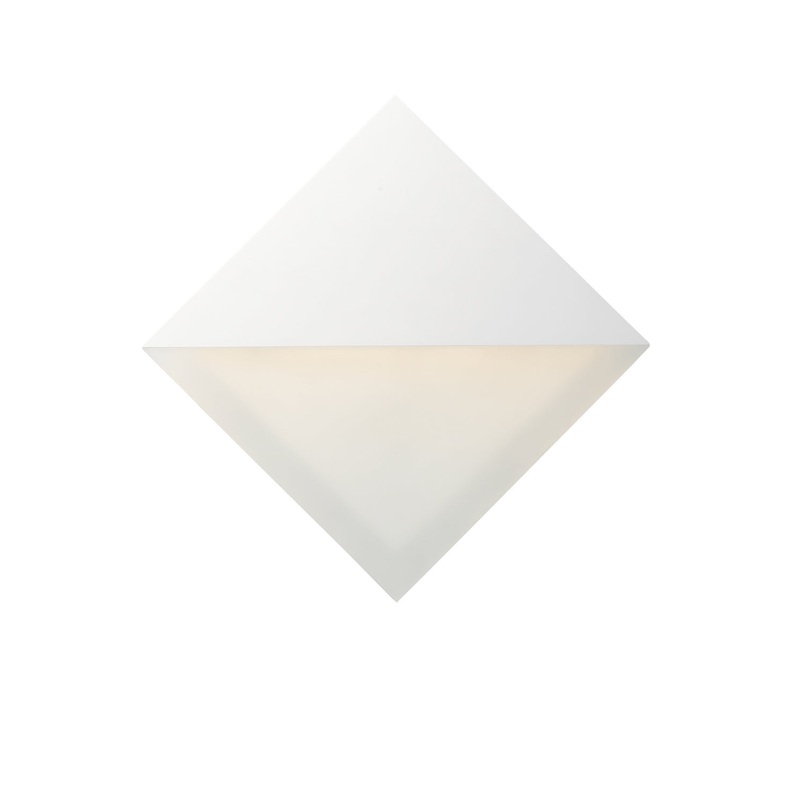 ET2 E41284-WT Alumilux Glow LED Wall Sconce, White