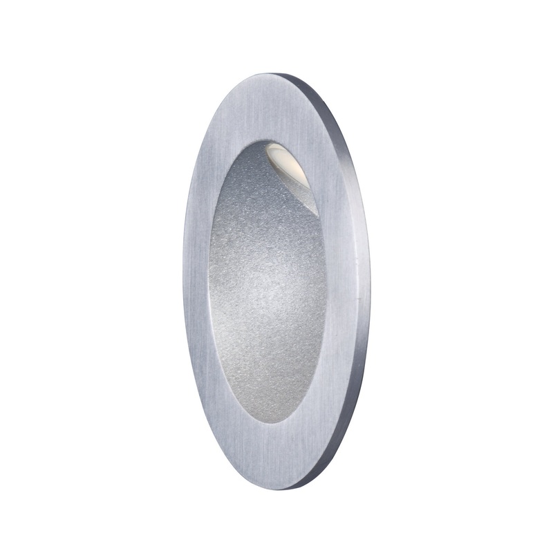 ET2 E41404-SA Alumilux Step Light LED Step Light, Satin Aluminum