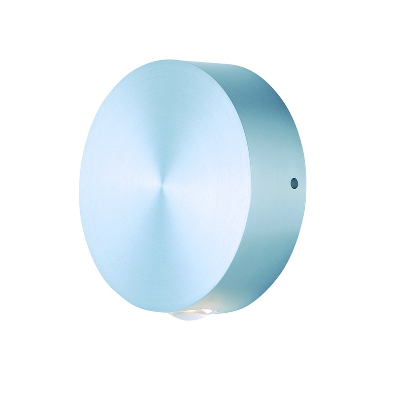 ET2 E41540-SA Alumilux Glint LED Outdoor Wall Sconce, Satin Aluminum