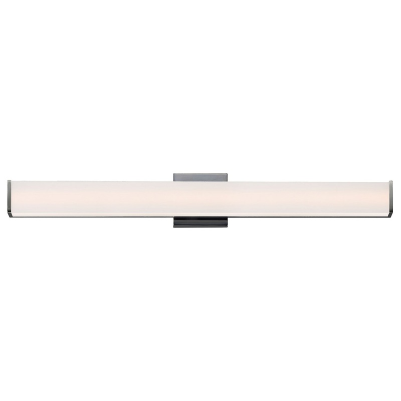 ET2 E23406-01SN Baritone LED Bath Vanity, Satin Nickel