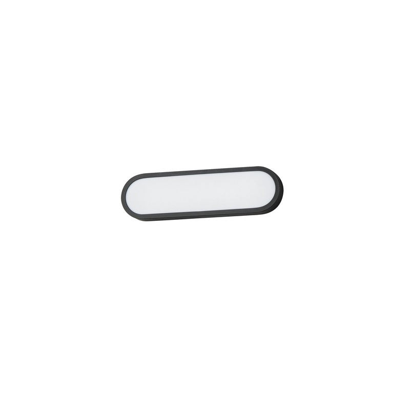 ET2 E23421-BK Latitude LED Bath Sconce, Black