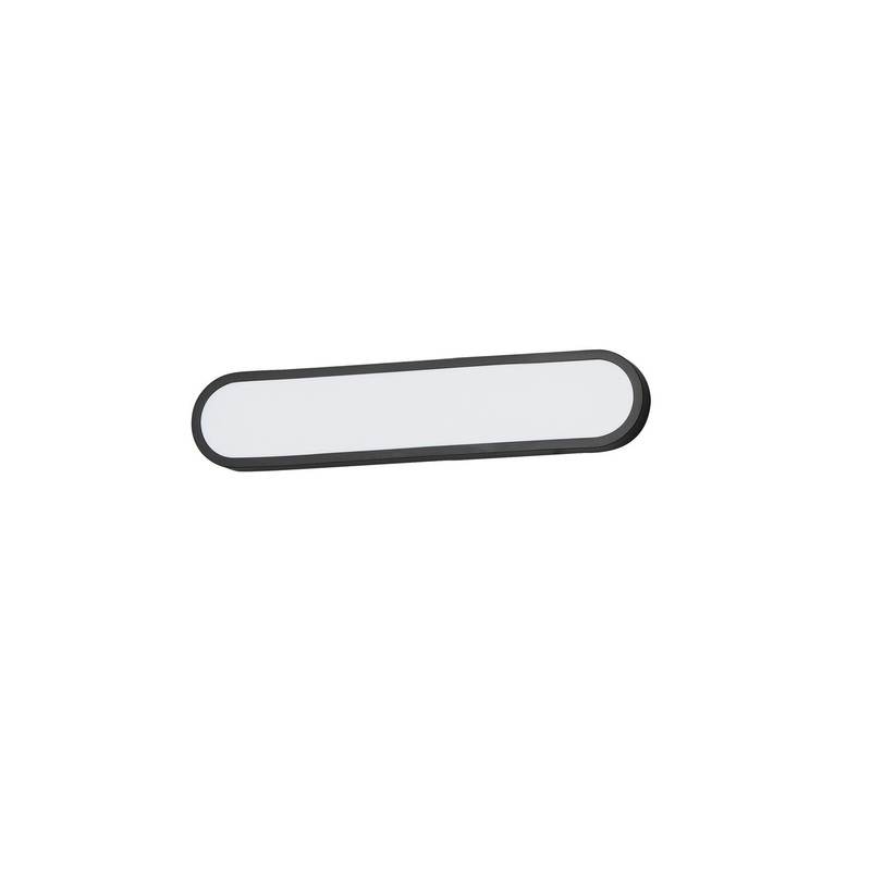 ET2 E23422-BK Latitude LED Bath Sconce, Black