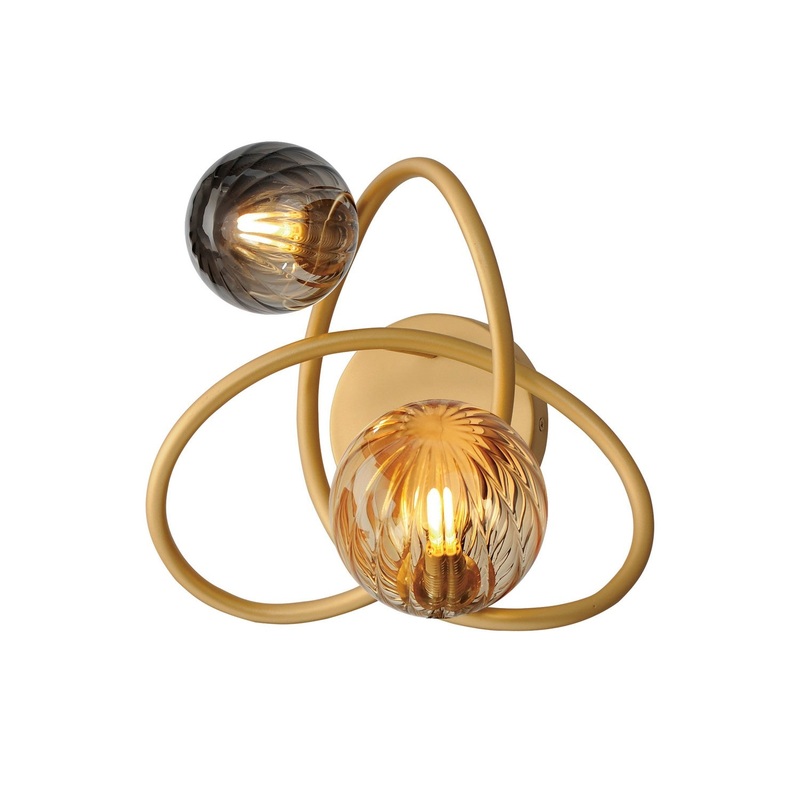 ET2 E24182-148GLD Planetary LED Wall Sconce, Gold