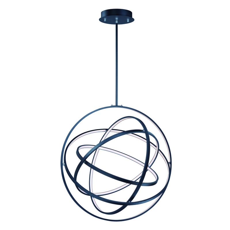 ET2 E24785-BK Gyro II LED Pendant, Black