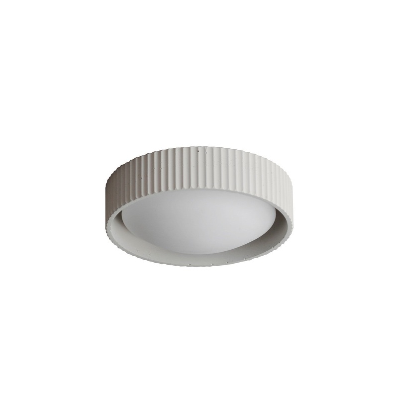 ET2 E25050-CHK Souffle LED Flush Mount, Chaulk White