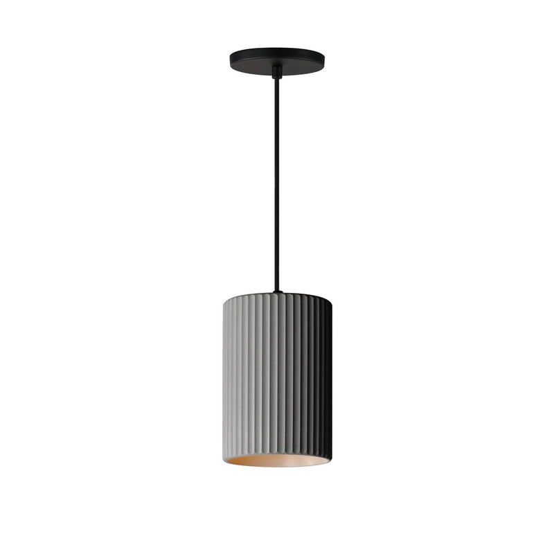 ET2 E25052-GY Souffle LED Pendant, Gray