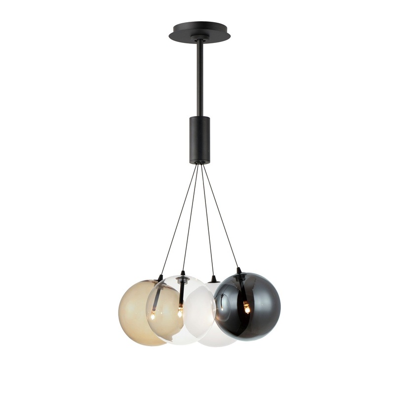 ET2 E25084-148BK Burst LED Pendant, Black