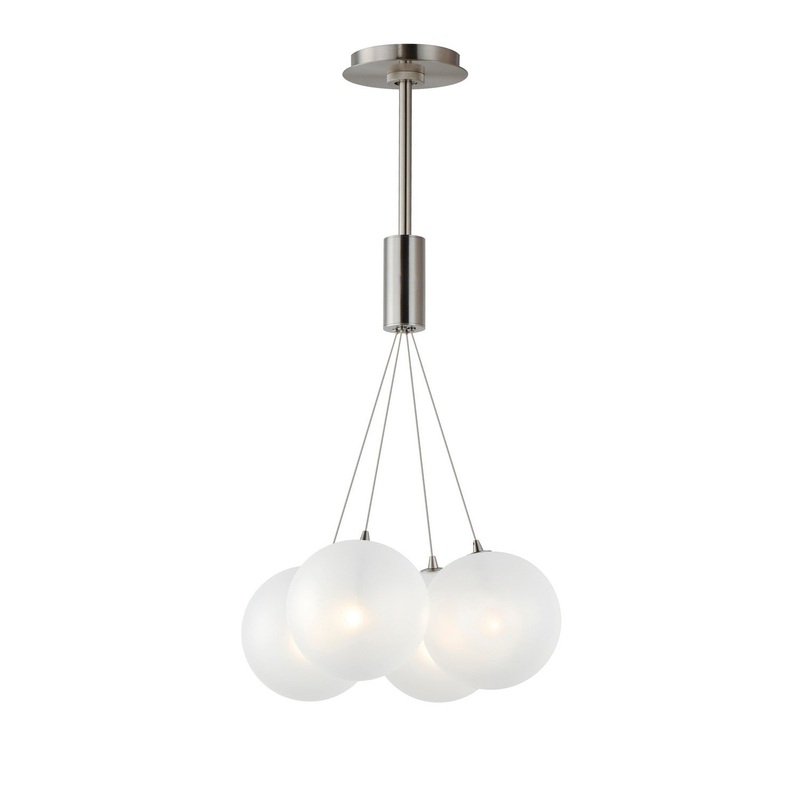 ET2 E25084-54SN Burst LED Pendant, Satin Nickel