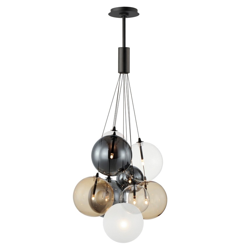 ET2 E25087-148BK Burst LED Pendant, Black
