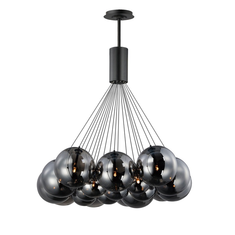 ET2 E25088-142BK Burst LED Pendant, Black