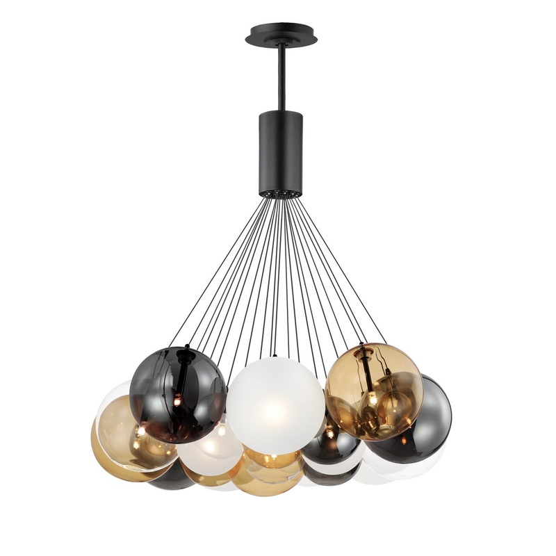ET2 E25088-148BK Burst LED Pendant, Black