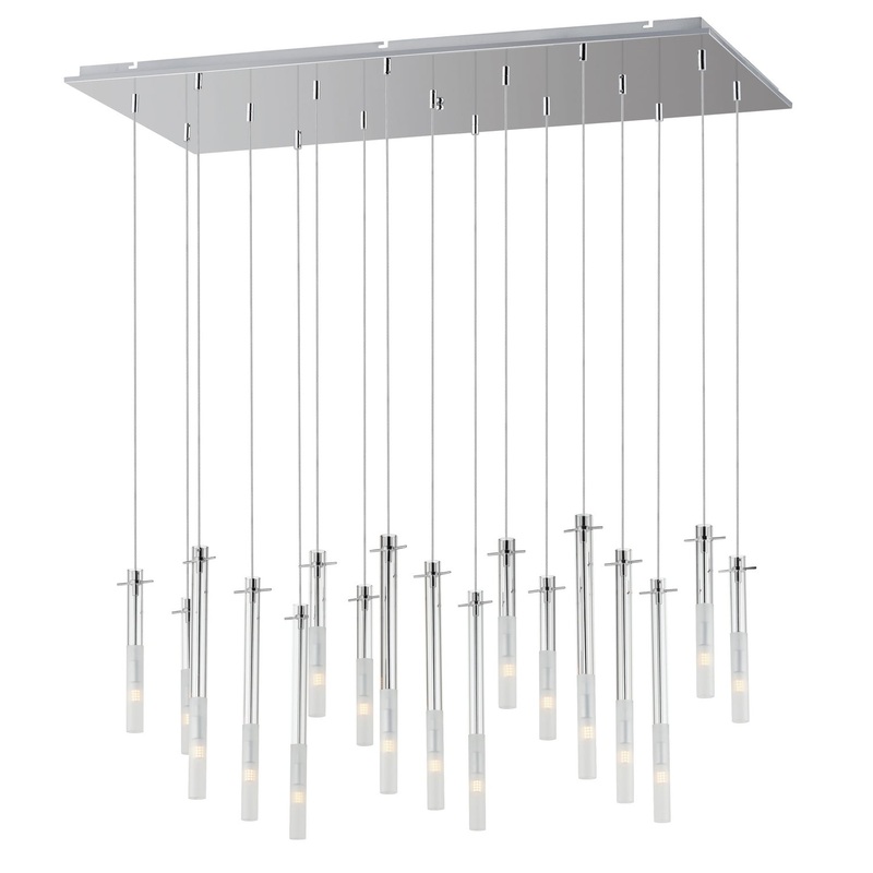 ET2 E31099-93PC Pipette LED Pendant, Polished Chrome (Discontinued)