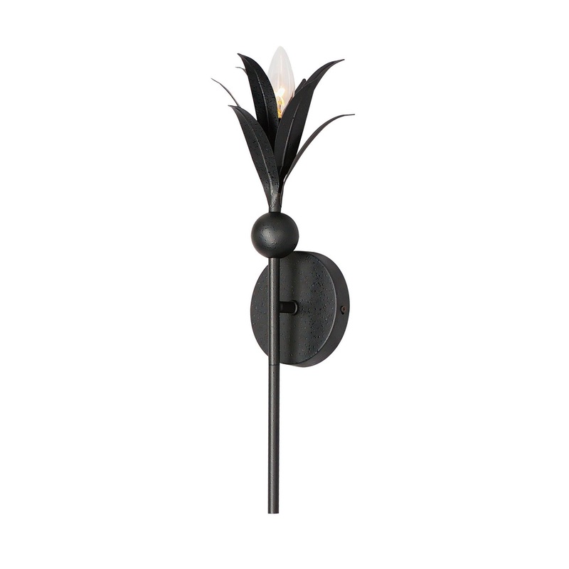 Maxim 2881AR Paloma One Light Wall Sconce, Anthracite