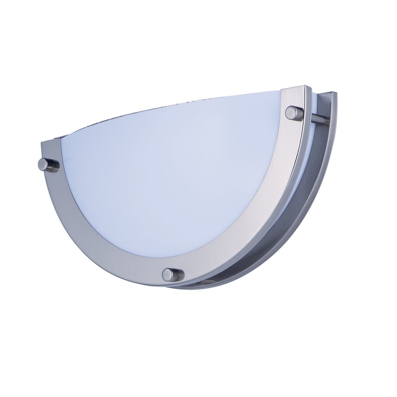 Maxim 55540WTSN Linear LED LED Wall Sconce, Satin Nickel
