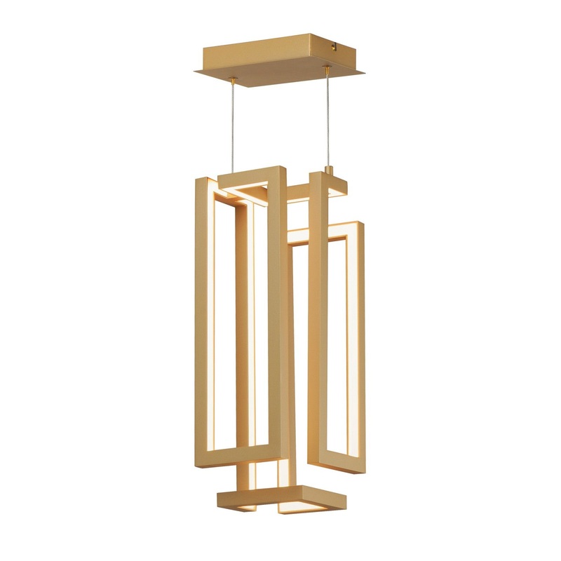 ET2 E21261-GLD Penrose LED Pendant, Gold